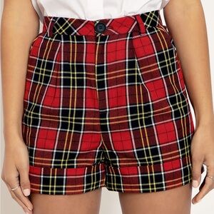 Tartan Gryffindor Shorts